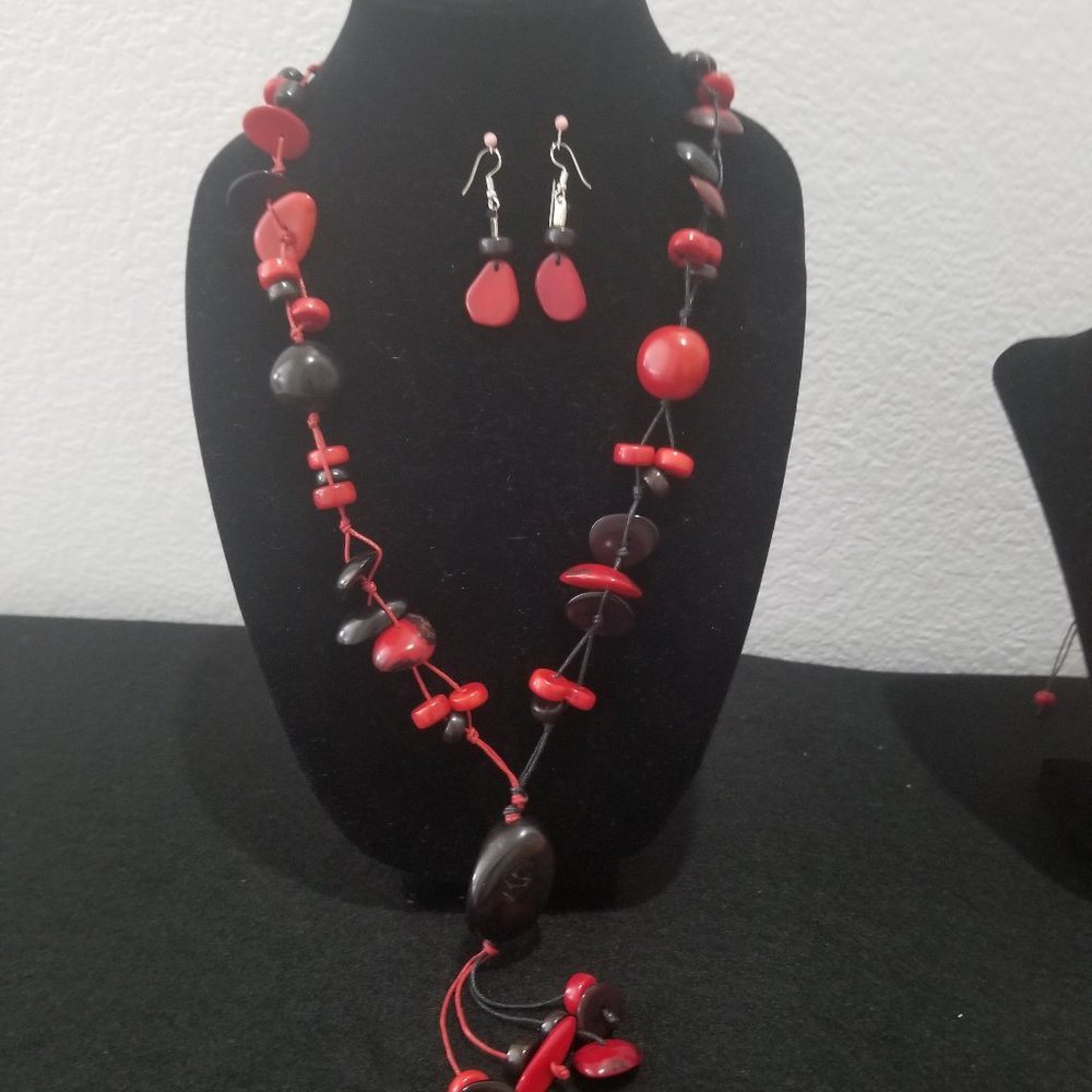 NECKLACES AND EARRINGS
